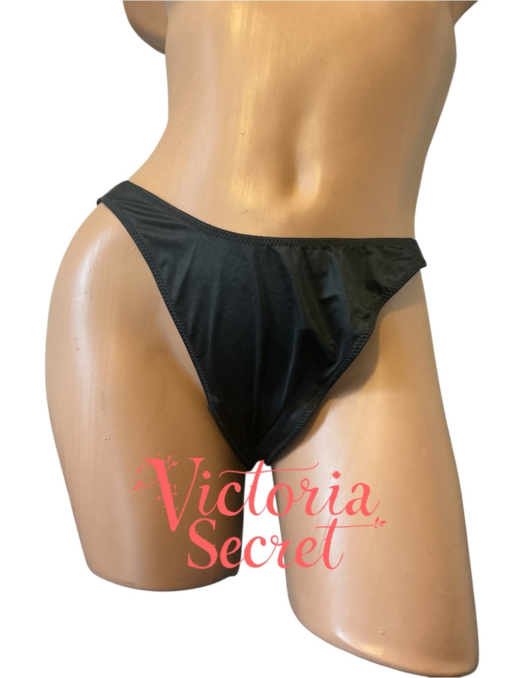 Victoria's Secret Black High-Leg Bikini Brief